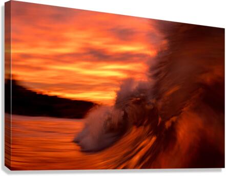 Fiery Canvas Print