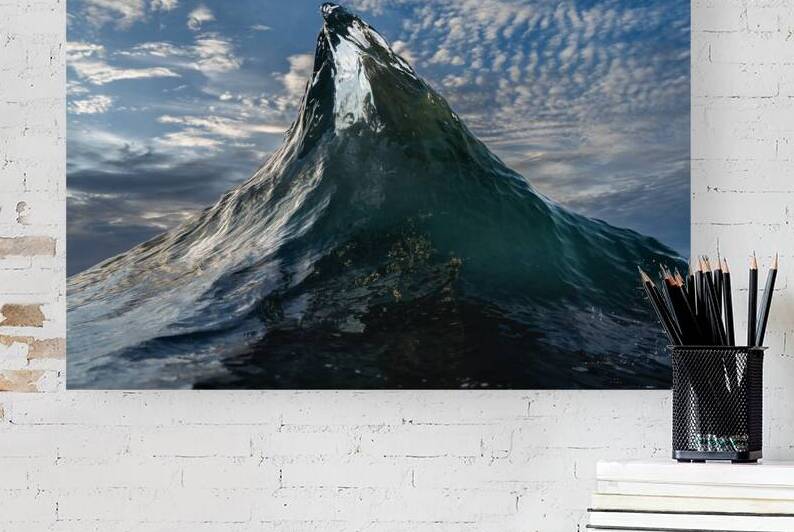 Matterhorn by Terence Pieters ORANGE ROCKS