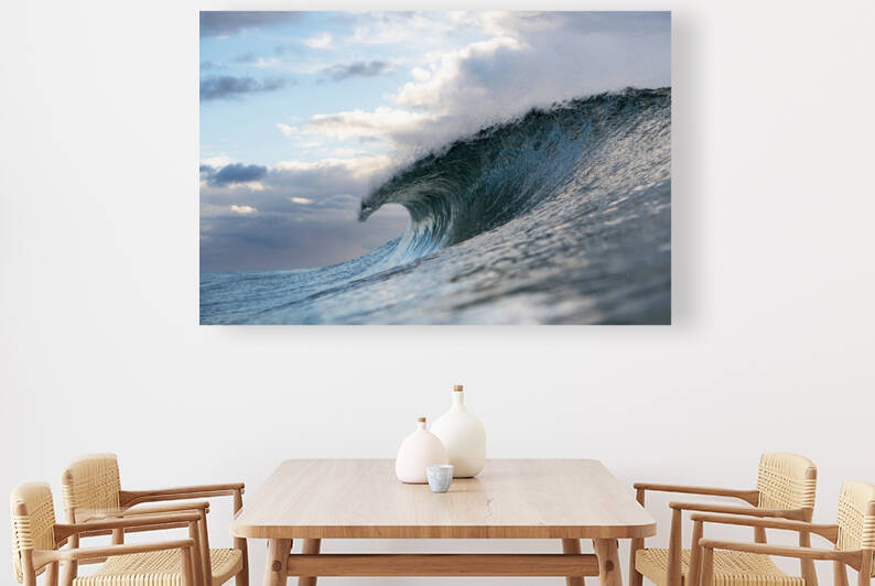 Pastel by Terence Pieters ORANGE ROCKS