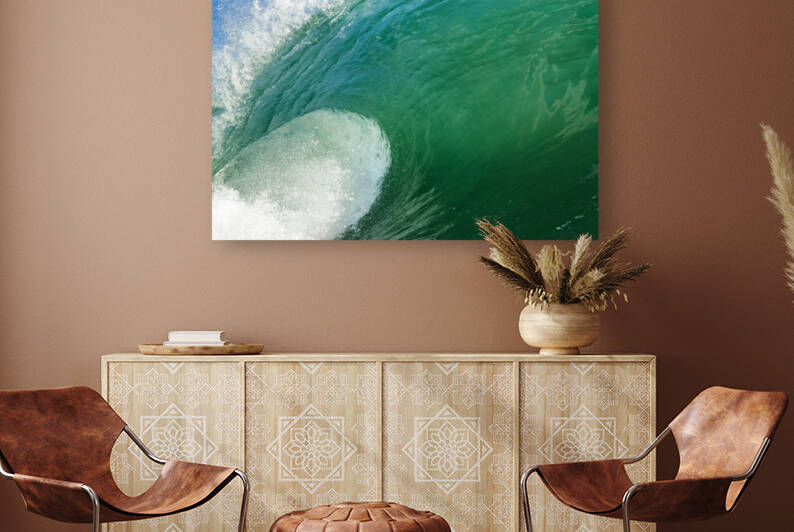 Caribbean by Terence Pieters ORANGE ROCKS